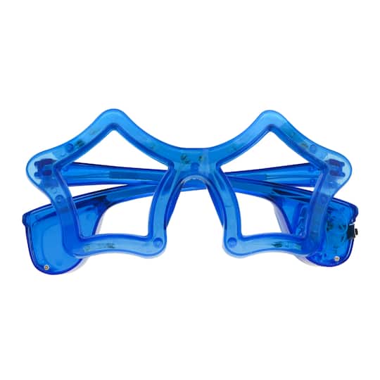 Red, White &#x26; Blue Light-Up Blue Star Glasses by Celebrate It&#x2122;